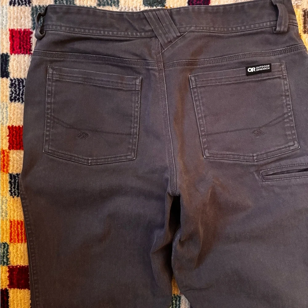 Outdoor Research Men’s Grey Goldbar Pants Size 32, 30” inseam - Picture 7 of 12